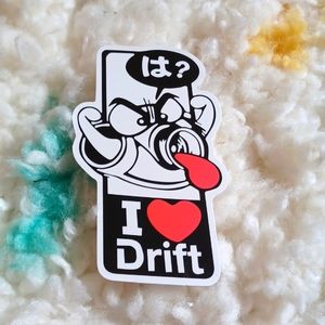 I love drift sticker